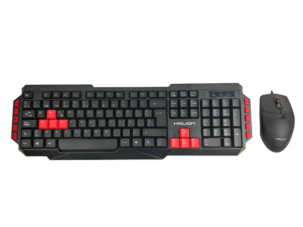 TECLADO Y MOUSE HALION HA-K433C USB