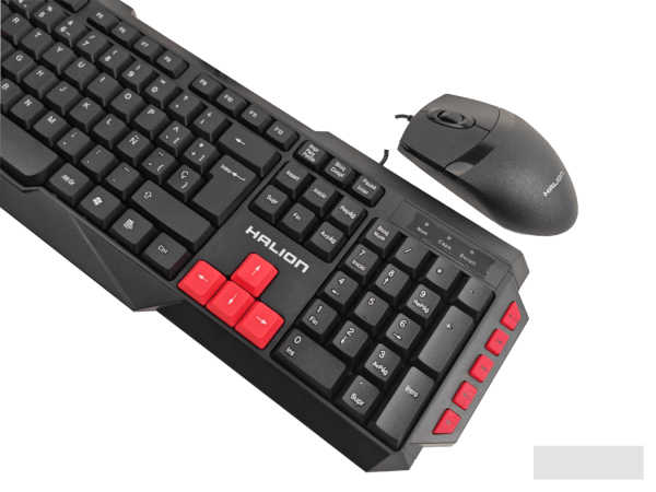 TECLADO Y MOUSE HALION HA-K433C USB