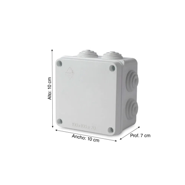 CAJA DE PASO 100X100X70 APG ELECTRIC