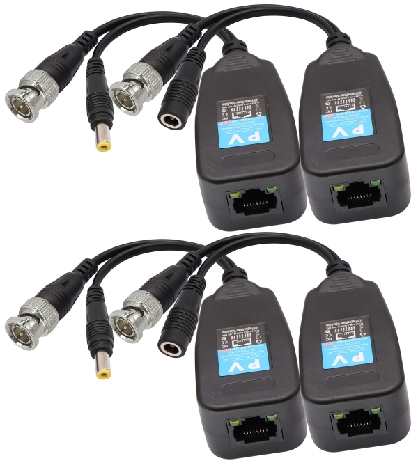 BALUN CON CONECTOR DE RED SOLO UNA CAMARA
