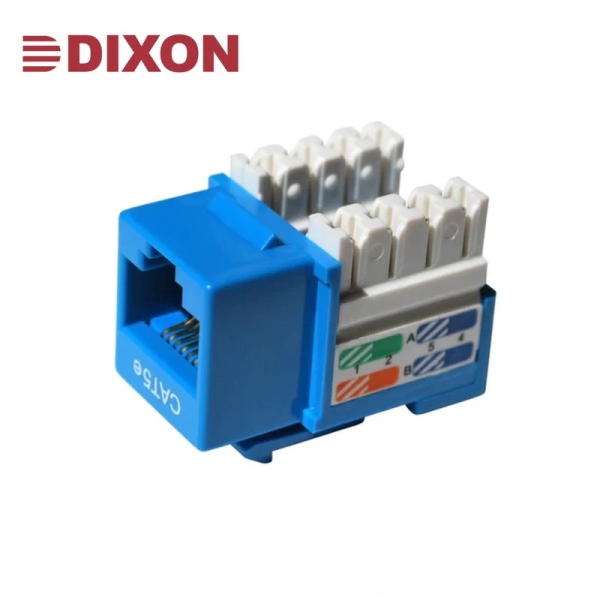 JACK RJ-45 CAT-5E PRESION AZUL LANCOM