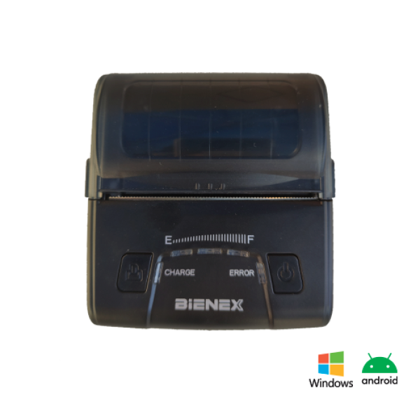 IMPRESORA TERMICA PORTATIL E300B DE 80MM USB/BLUETOOTH