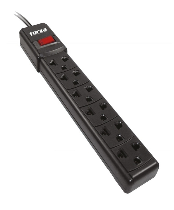 PS-001B SUPRESOR DE PICO FORZA 6 SALIDAS