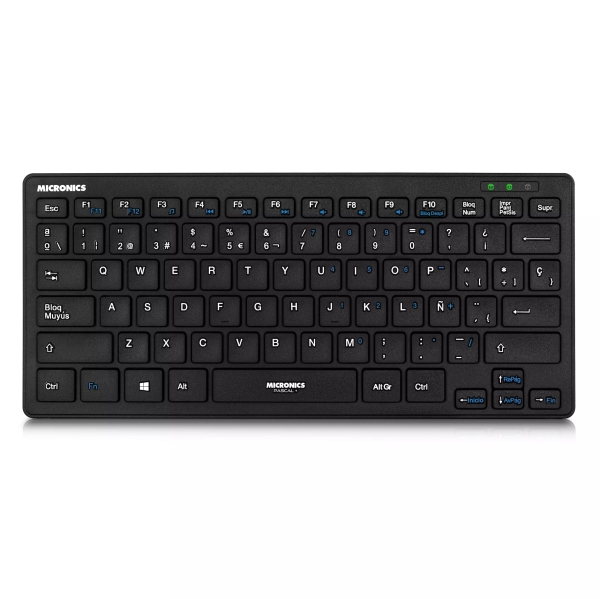 PASCAL+SLIM MIC K500 TECLADO MULTIMEDIA USB MICRONICS USB MICRONICS