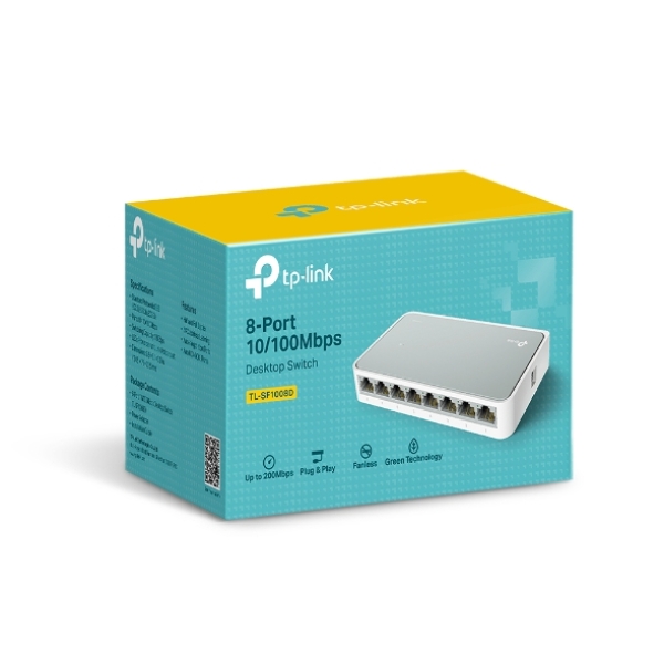 TPLINK SF1008D 8PORT SWITCH