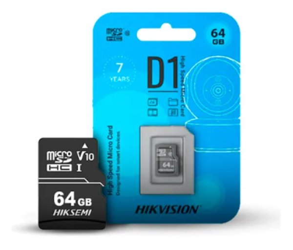 HS-TF-C1 64GB  MEMEORIA MICRO SD 64GB CLASS 10 CONA DAPTADOR