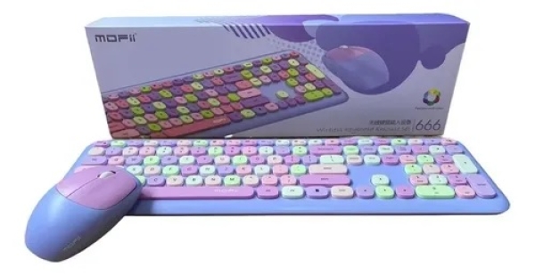 TECLADO Y MOUSE INALAMBRICO MOFII 666
