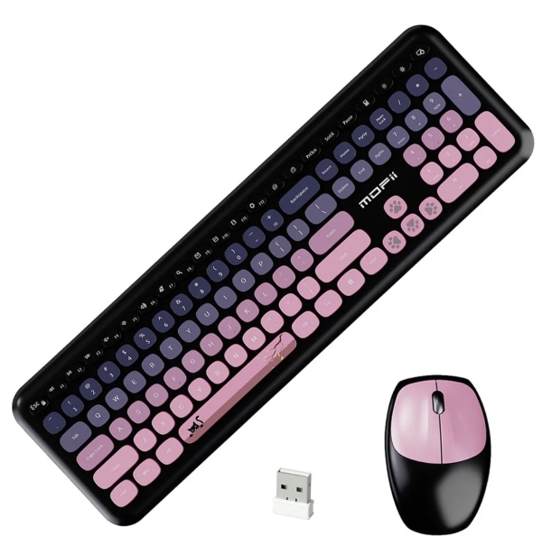 TECLADO Y MOUSE INALAMBRICO MOFII 666