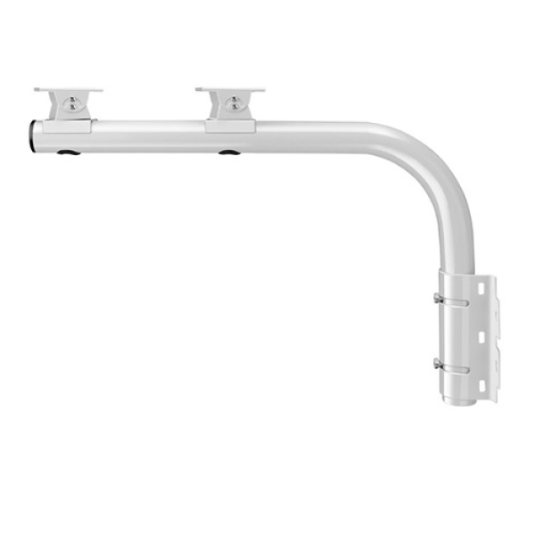 SOPORTE LATERAL DE PARED RETRACTIL PARA 2 CAMARAS  60CMS ALUMINIO