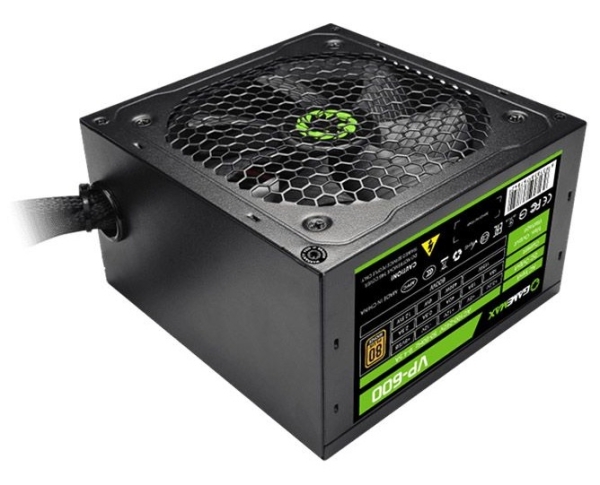 FUENTE HALION  VP-600W 80 PLUS BRONZE APFC