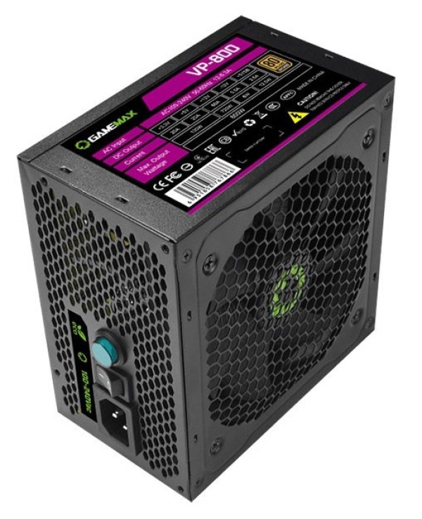 FUENTE HALION VP-800W RGB 80 PLUS BRONZE APFC