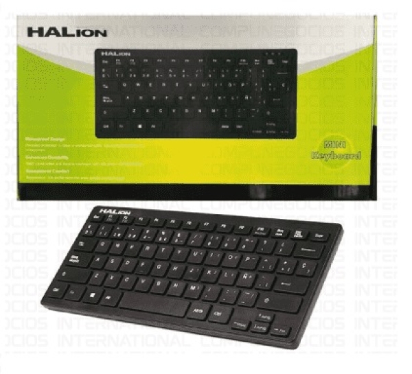 MINI TECLADO USB HALION  HA-K126