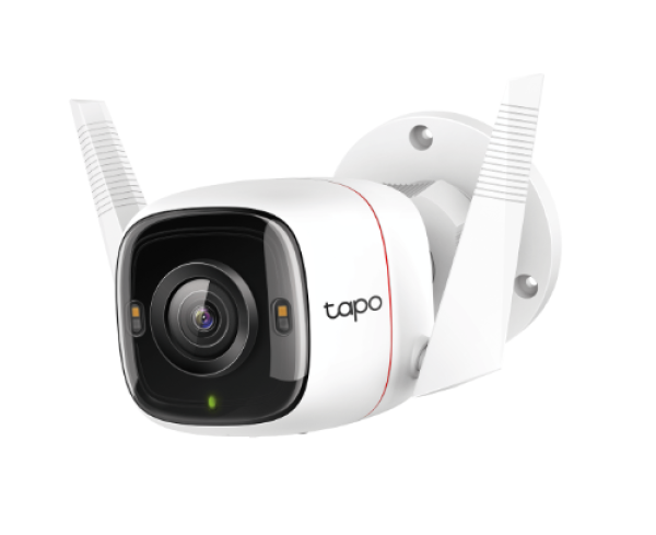 CAMARA IP EXTERIOR TAPO C320WS - 2K PUERTO ETHERNET / VISIÓN NOCTURNA FULL COLOR IR 30M
