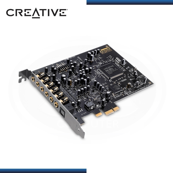 TARJETA DE SONIDO CREATIVE PCIE SOUND BLASTER  YDSB1550 AUIDIGY RX 7.1