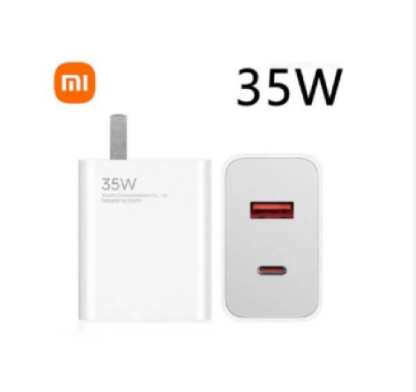 DADO CARGADOR  DUAL-PORT  XIOMI 35W (1C+1A) MDY-14-ET