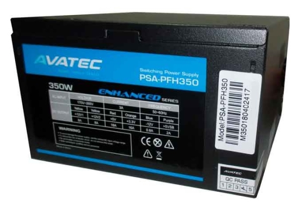 FUENTE AVATEC PSA-PFH350W DE 350W