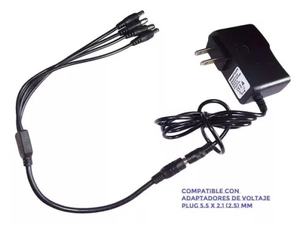 ADAPTADRO DC PARA CAMARAS PULPO DE 8