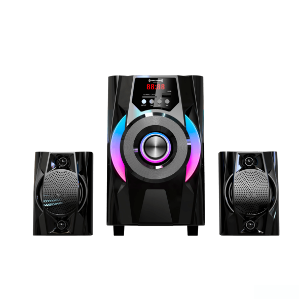 PARLANTE 2.1 HALION BRISTOL  HA-K43  80W 4"  RGB C/R