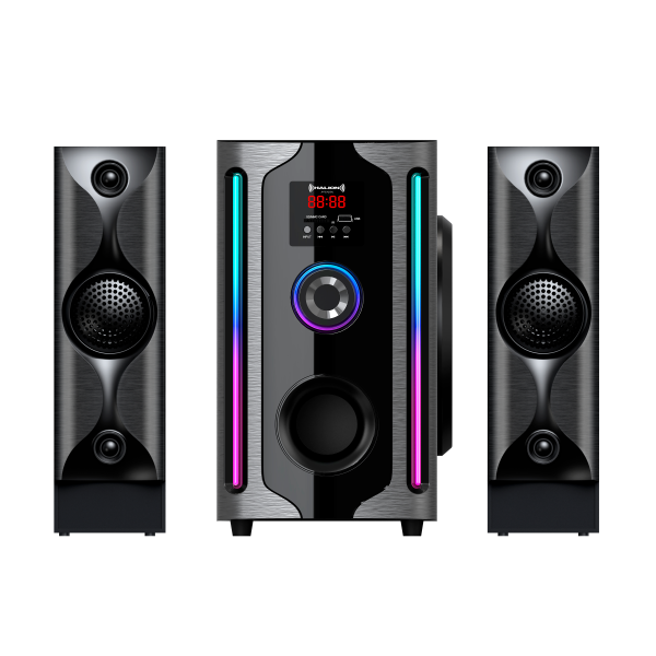 PARLANTE 2.1 HALION AVENGER HA-F84 250W 8" RGB  C/R