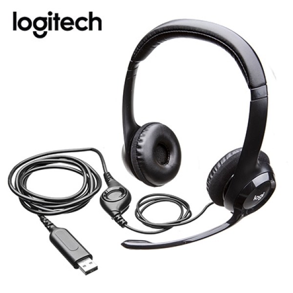 AUDIFONO CON MICROFONO LOGITECH H390 USB  CON CANCELACION DE RUIDO
