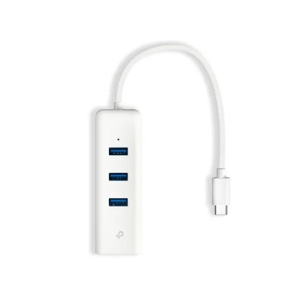 HUB USB TIPO C UE330C TP-LINK  4 EN 1 - 3X USB-A 3.0 (5GBPS) + 1X RJ45 GIGABIT