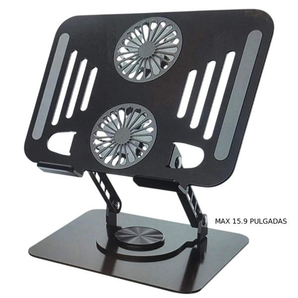 SOPORTE DE LAPTOP GIRATORIO DE ALUMINIO ST106