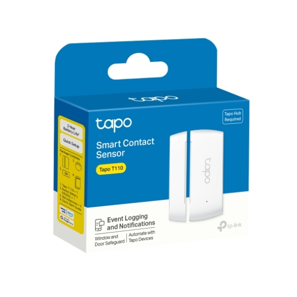 TAPO T110 TP-LINK SENSOR TAPO DE CONTACTO INTELIGENTE SUB-1G