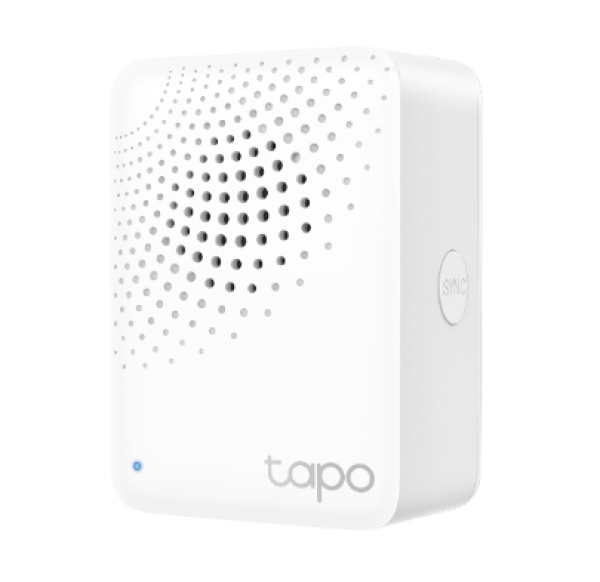 TAPO H100 HUB INTELIGENTE TAPO MINI CON ALARMA 90DB, TIMBRE 19 TONOS