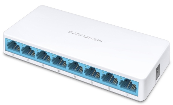 SWITCH MERCUSYS MS108 8 PUERTOS FAST ETHERNET 10/100