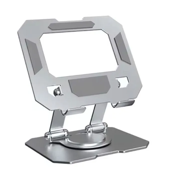 SOPORTE DE ALUMINIO LPS03_1512 PLEGABLE Y GIRATORIO PARA TABLET