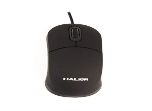 MOUSE HALION HA-M814 TRIDENT USB  MORADO