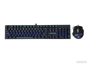 TECLADO Y MOUS  MECANICO HALION HA-861C PEGASO  RAINBOW - 7200DPI RGB