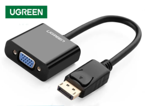 ADAPTADOR UGREEN  DISPLAYPORT A VGA 20415 / 1080P 60HZ