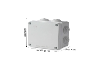 CAJA DE PASO 100X100X70 APG ELECTRIC