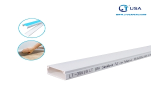 LT USA CANALETA PVC 39X19 C/ADHESIVO 2MT