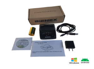 IMPRESORA TERMICA PORTATIL H200B DE 57MM USB/BLUETOOTH