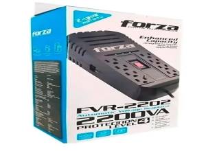 ESTABILIZADOR FORZA FVR-2202 2200VA 1100W 8 OUT NEMA