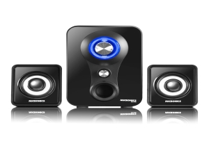 KILLER MIC S600 PARLANTE 2.1 LED RMS 20W(10+5X2) MICRONICS