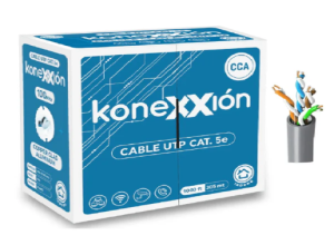 CABLE DE RED UTP CAT 5E KONEXXION CCA