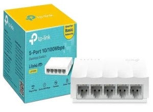 LS1005 SWITCH DE 5 PUERTOS 10/100 TPLINK LITEWAVE