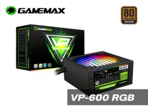FUENTE HALION VP-600W RGB 80 PLUS BRONZE APFC