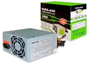 FUENTE HALION MICRO ATX 600W
