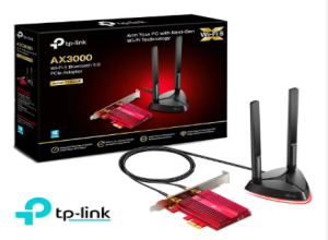 ARCHER TX3000E ADAPTADOR PCI-E WI-FI 6  2400 MBPS + BLUETOOTH 5.2