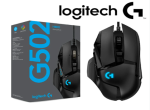 MOUS GAMER LOGITECH G502 HERO 16000 DPI RGB BLACK