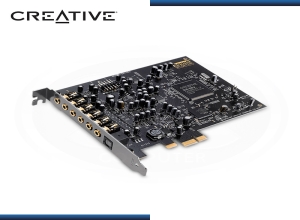 TARJETA DE SONIDO CREATIVE PCIE SOUND BLASTER  YDSB1550 AUIDIGY RX 7.1