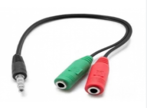 ADAPTADOR AUDIO 1X2 HEMBRA
