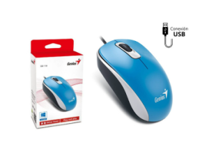 MOUS GENIUS DX-110 USB OPTICO 1000 DPI BLUE