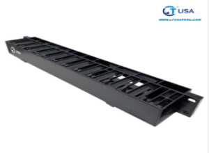 ORDENADOR HORIZONTAL PLASTICO 1RU 19 CAT6-6A LT USA