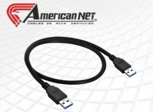 CABLE USB A USB  0.60 CM AMERICANET