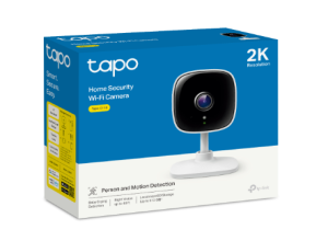 CAMARA IP INTERIOR  TAPO C110 AUDIO BIDIRECIONAL 3MP IR10M